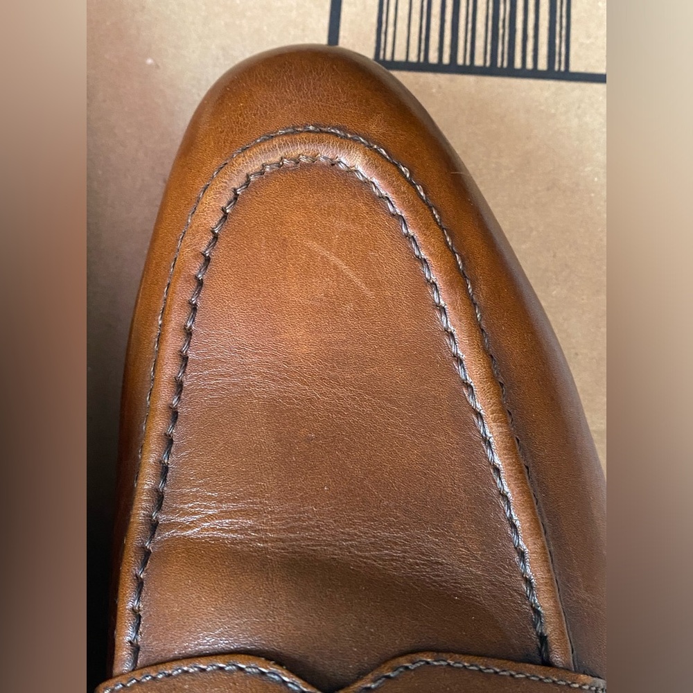 Johnston & Murphy Men’s Meade Penny Loafer - Tan size 13D - Picture 9 of 9